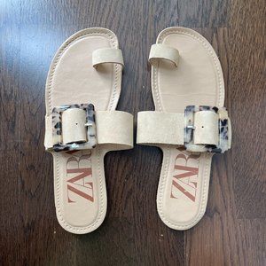 Zara Suede Sandals